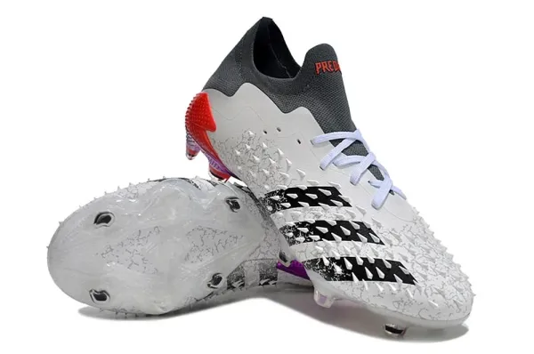 Adidas Predator Edge Black Yellow Football Cleats Sneakers - 12