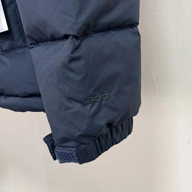 The North Face Down Jackets 1996 hooded color-block puffer product detail image 4