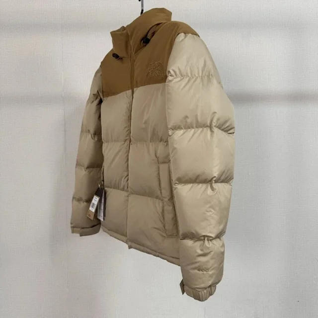 The North Face Down Jackets 1996 hooded color-block puffer product detail image 37