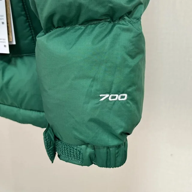 The North Face Down Jackets 1996 hooded color-block puffer product detail image 26