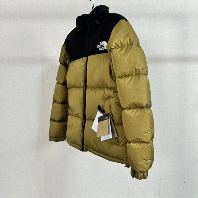 The North Face Down Jackets 1996 hooded color-block puffer product detail image 57