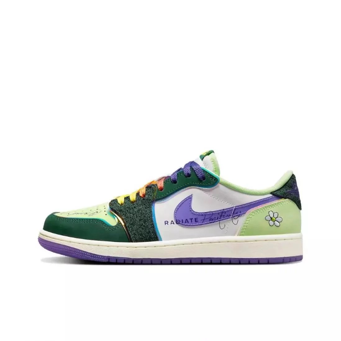 AJ1 Low OG【慈善绿紫】FD9665-351 36-46