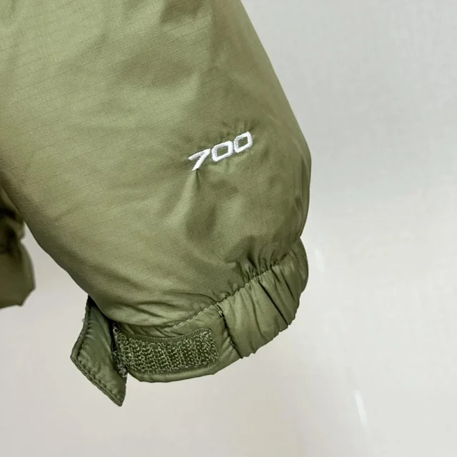 The North Face Down Jackets 1996 hooded color-block puffer product detail image 46