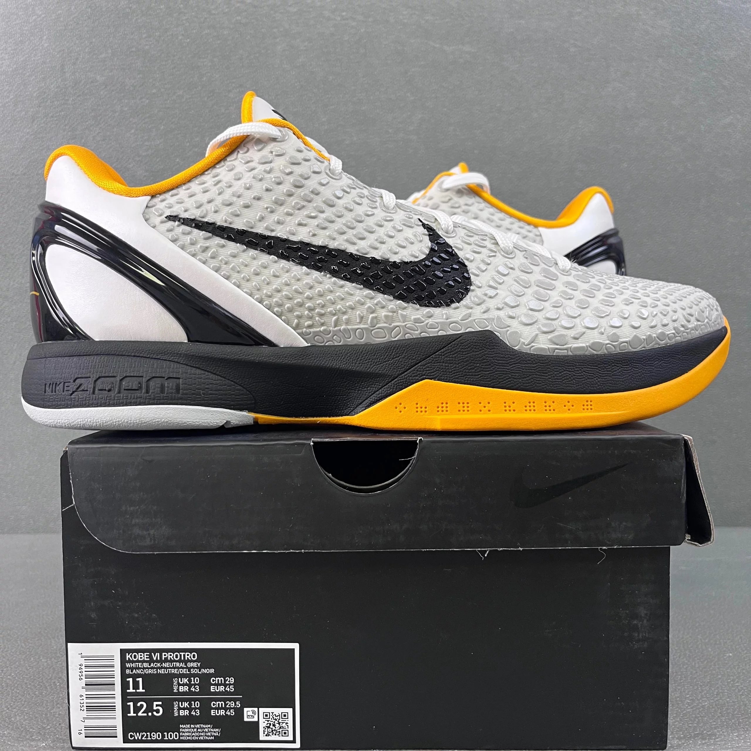 ZK6季后赛黑黄 CW2190-100