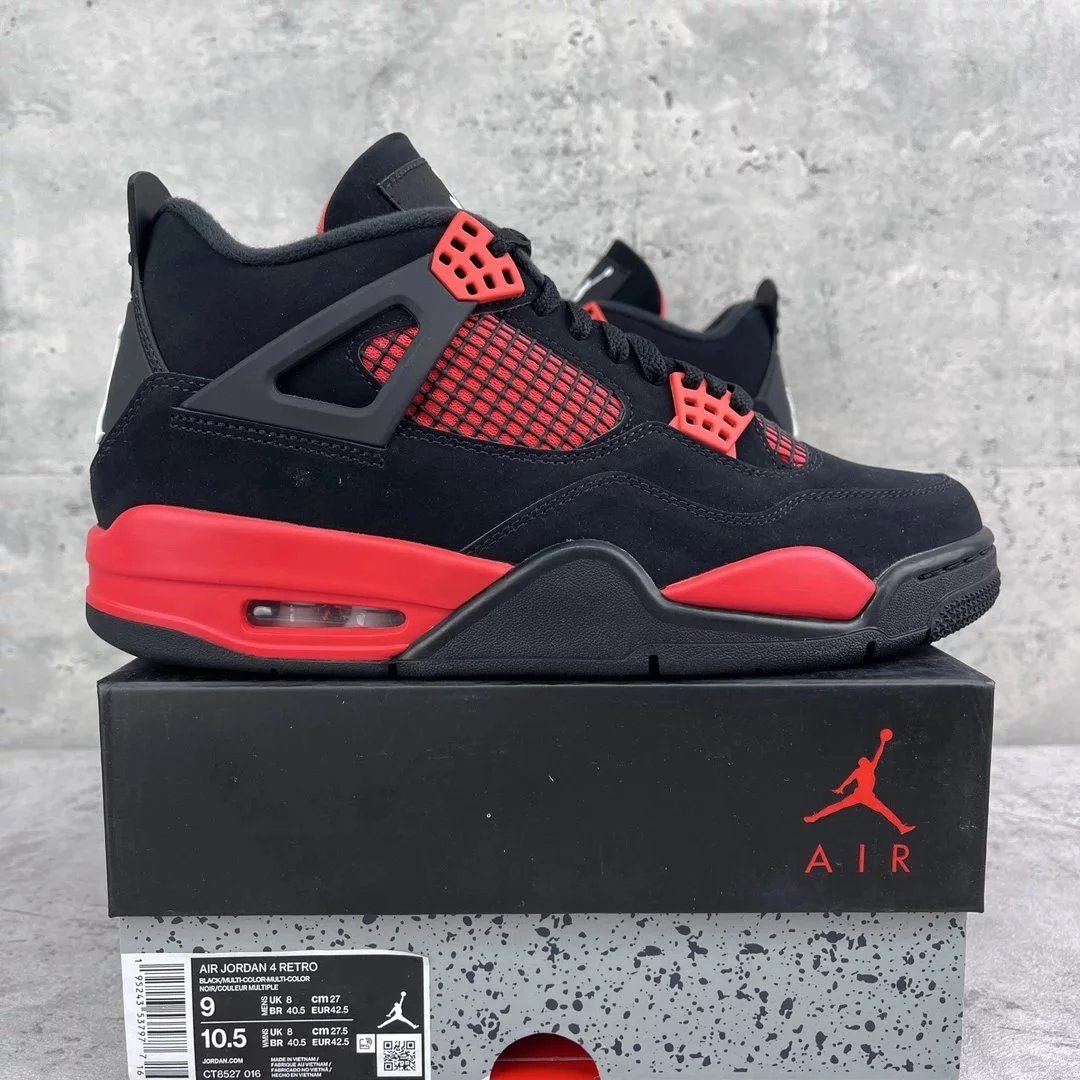 Aj4 黑红雷电CT8527-016