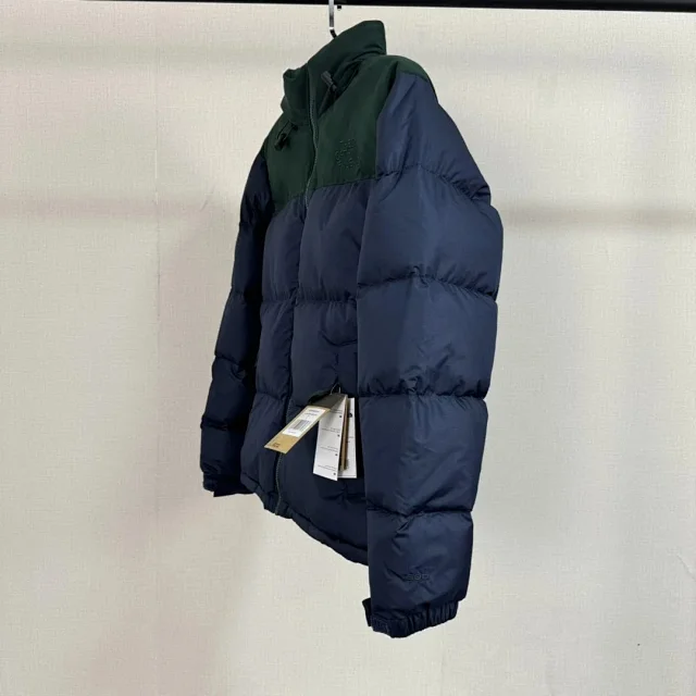 The North Face Down Jackets 1996 hooded color-block puffer product detail image 5
