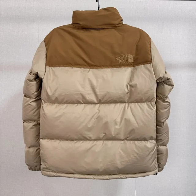 The North Face Down Jackets 1996 hooded color-block puffer product detail image 38