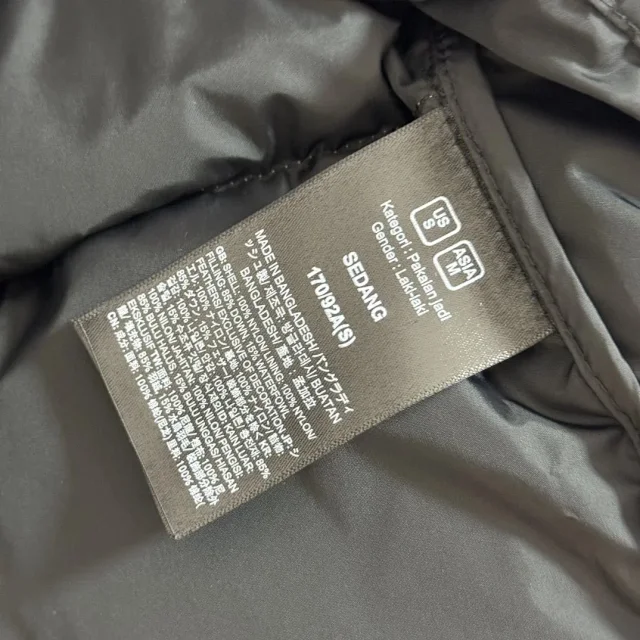The North Face Down Jackets 1996 hooded color-block puffer product detail image 52