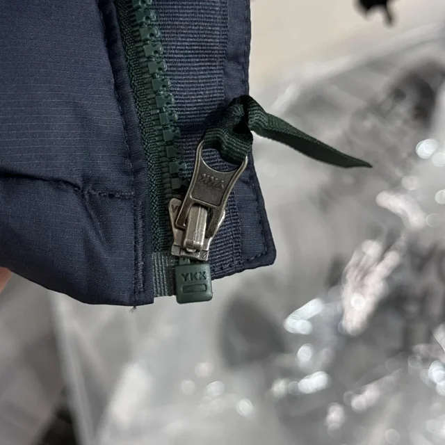 The North Face Down Jackets 1996 hooded color-block puffer product detail image 10
