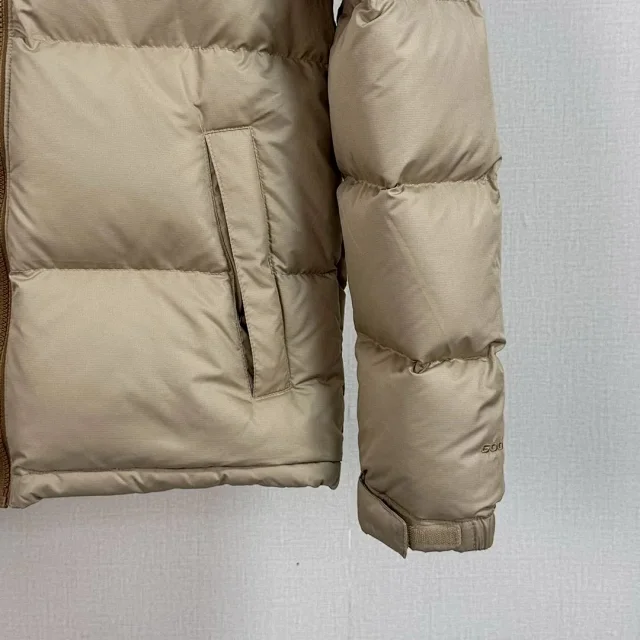 The North Face Down Jackets 1996 hooded color-block puffer product detail image 35