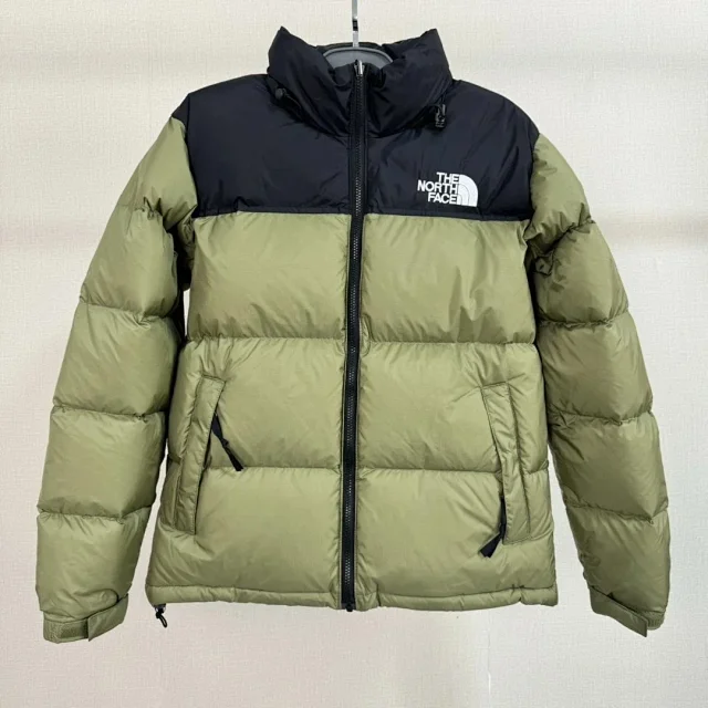 The North Face Down Jackets 1996 hooded color-block puffer product detail image 43