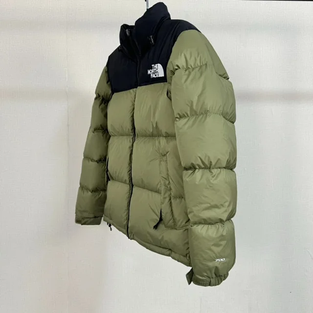 The North Face Down Jackets 1996 hooded color-block puffer product detail image 47