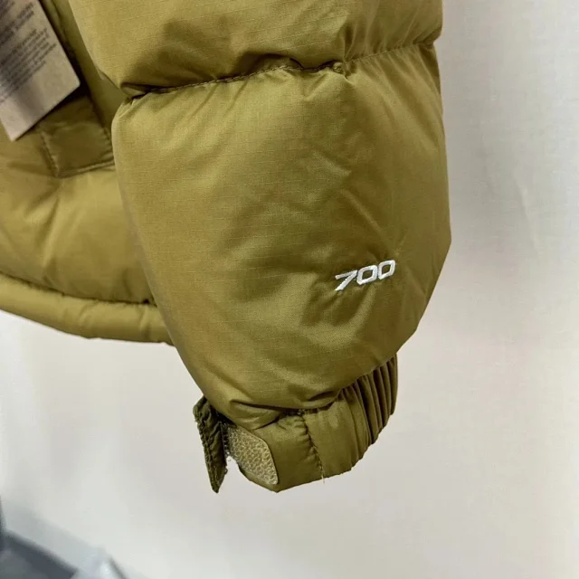 The North Face Down Jackets 1996 hooded color-block puffer product detail image 56