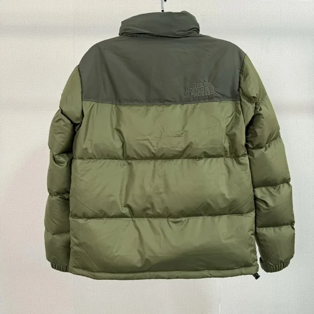 The North Face Down Jackets 1996 hooded color-block puffer product detail image 78