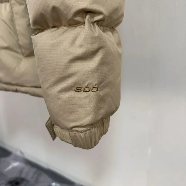 The North Face Down Jackets 1996 hooded color-block puffer product detail image 36