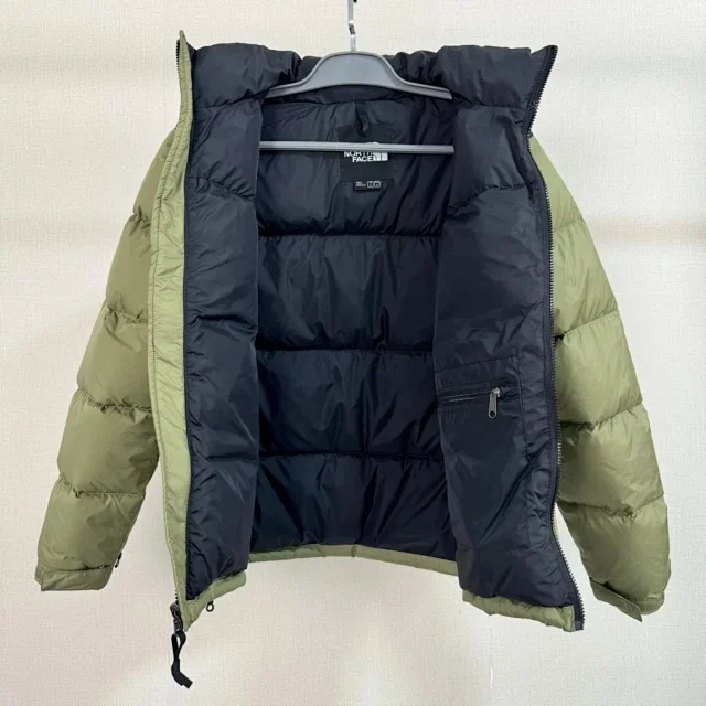The North Face Down Jackets 1996 hooded color-block puffer product detail image 50