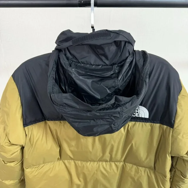 The North Face Down Jackets 1996 hooded color-block puffer product detail image 59