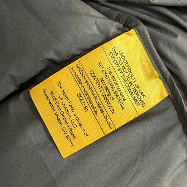 The North Face Down Jackets 1996 hooded color-block puffer product detail image 81