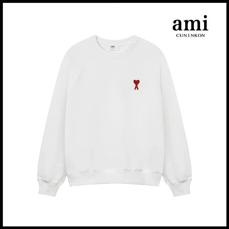 AMI Crew neck white [633 models].