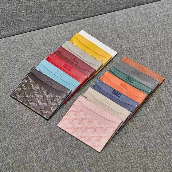 Genuine Leather Slim Card Holder Wallet B Card Case