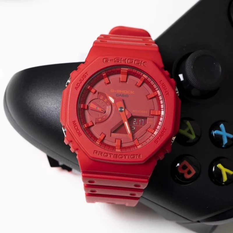 GA-2100-4 Classic Red Samurai