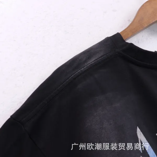 Amiri Rainbow Drip Logo Hoodie White - 7