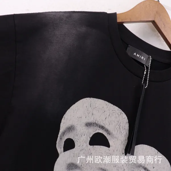 Amiri Rainbow Drip Logo Hoodie White - 4