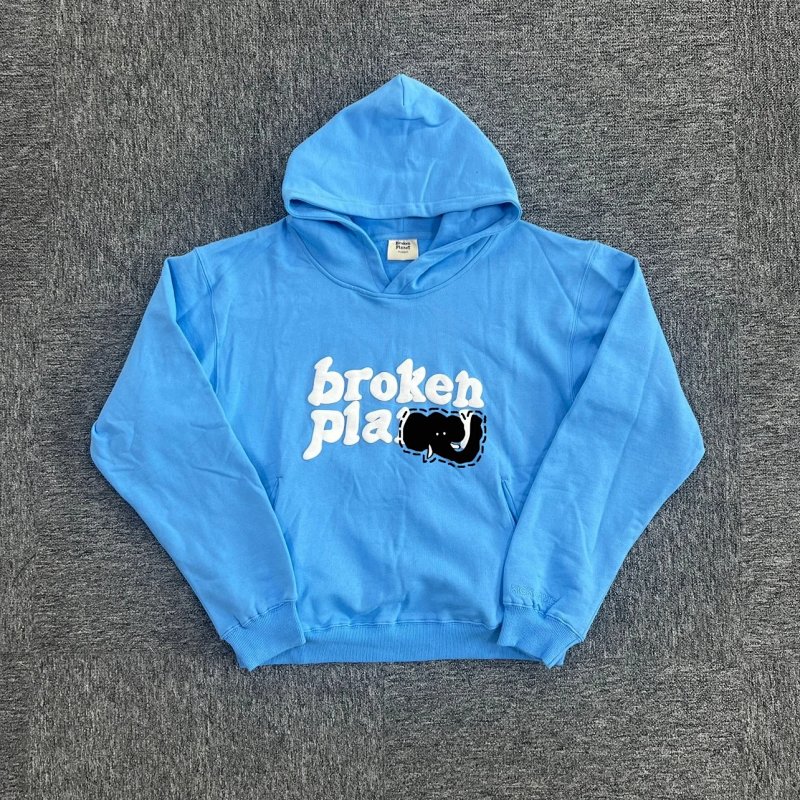 Planet Alphabet Sweatshirt - Baby Blue 蓝色卫衣BPM-21