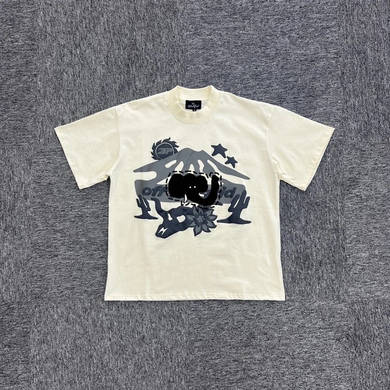 Off The Grid T-shirt-White  脱离电网白短袖 BPM-32