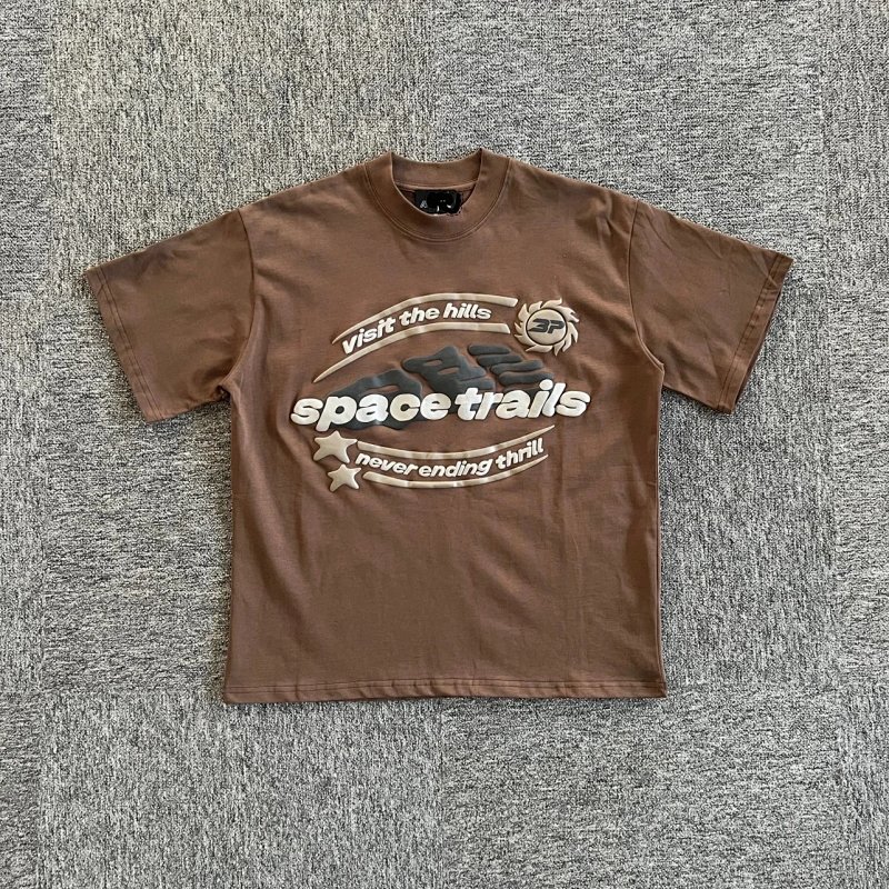 Space Trails Tee 太空轨迹棕色短袖 BPM-29