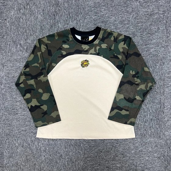 Camouflage splicing long sleeved BPM-31