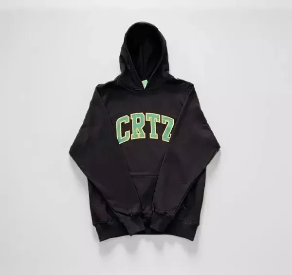CRTZ Arch Logo Black Hoodie - 1