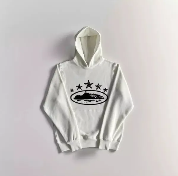 Design Island Star Hoodie White - 1