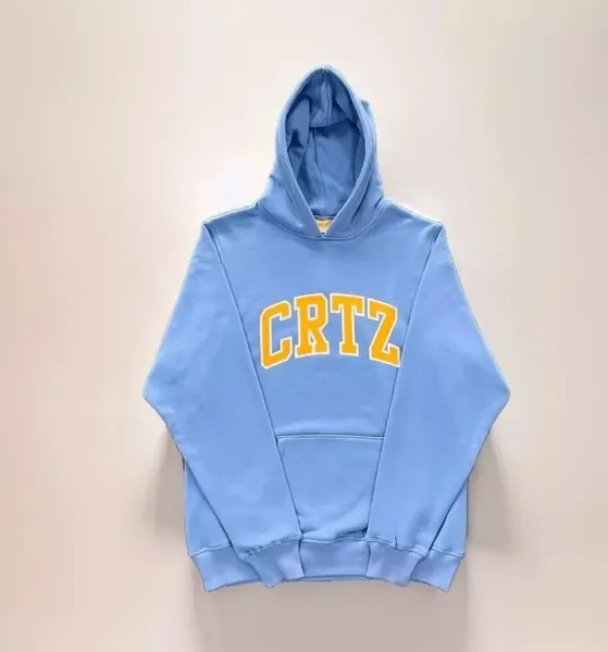 CRTZ Arch Logo Light Blue Hoodie - 1