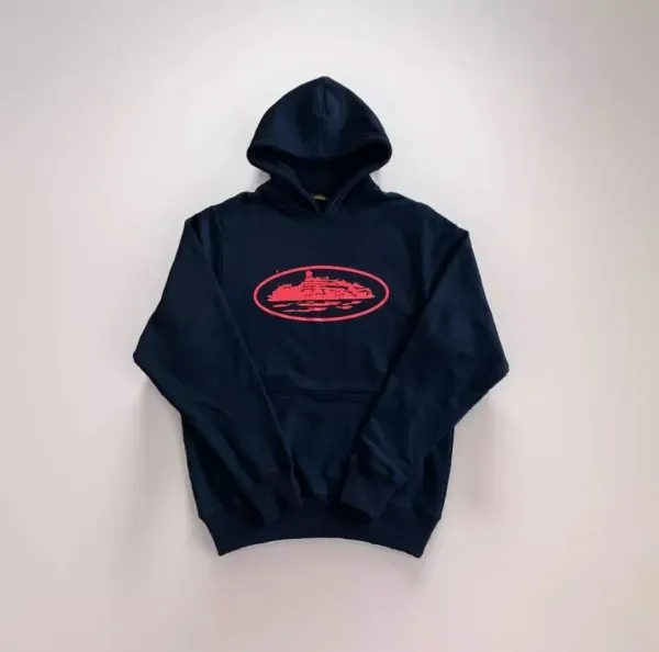 Design Cruise Ship Logo Hoodie Navy - 1