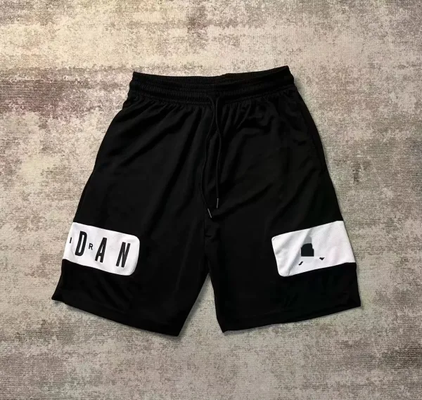 Air Jordan Brand Logo Patch Shorts Black/White - 1