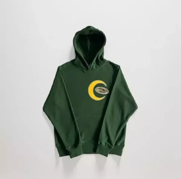 Green Bay Packers Logo Hoodie Forest Green Hoodie - 1