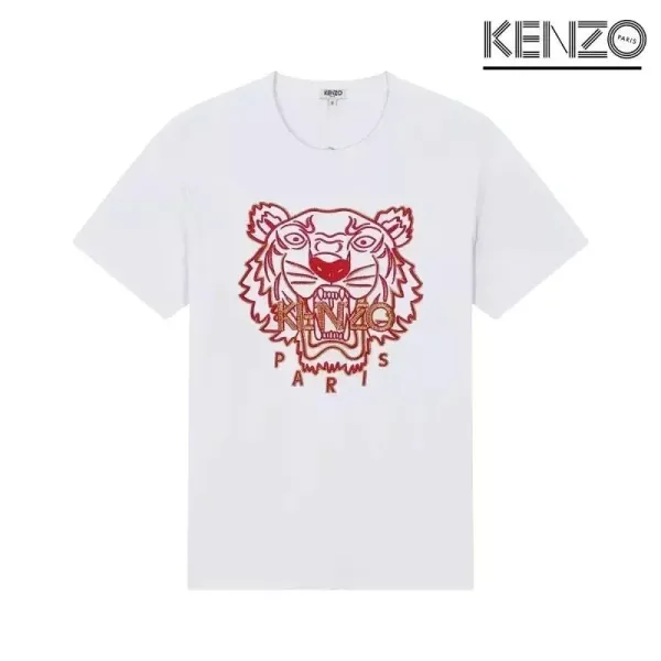 Kenzo Tiger Embroidered Black T-Shirt - 13