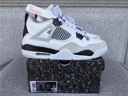 thumbnail for Pure original electric mother small white cement mid-top basketball shoes Oreo midnight blue couple shoes college blue sneakers