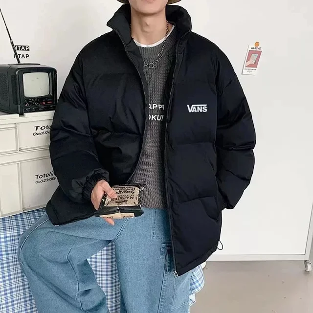 Balenciaga Down Jackets Stand-Collar Quilted Puffer Jacket product detail image 13