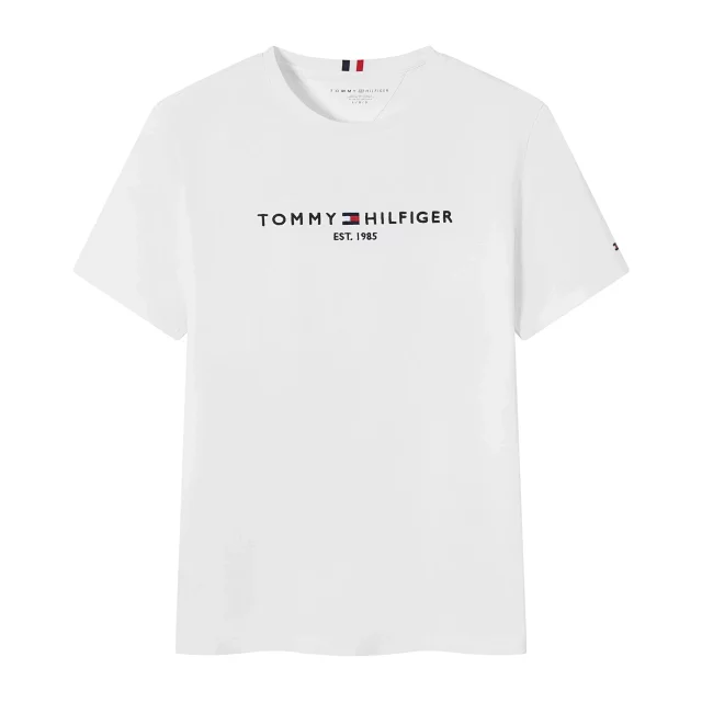 Tommy Hilfiger T-Shirts Short-Sleeve Crew-Neck Flag Logo product detail image 12