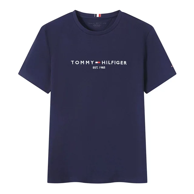 Tommy Hilfiger T-Shirts Short-Sleeve Crew-Neck Flag Logo product detail image 14