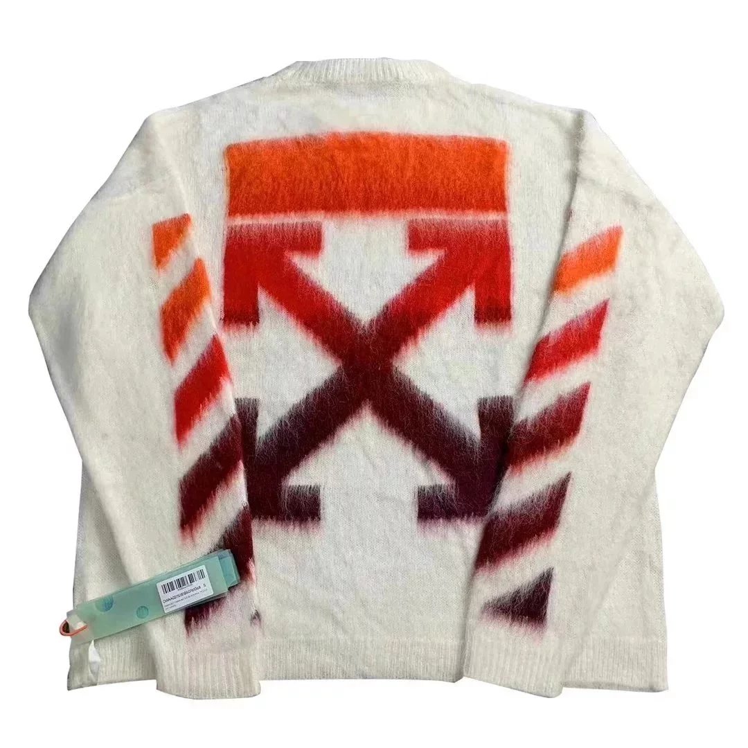Off-White Varsity Jacket Black/Gold Leather-Sleeve Outerwear - 15