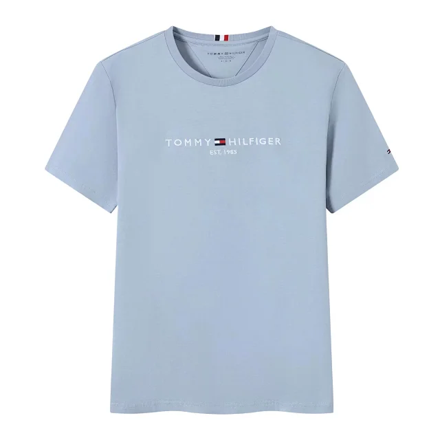 Tommy Hilfiger T-Shirts Short-Sleeve Crew-Neck Flag Logo product detail image 15