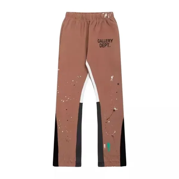 DEPT Paint-Splatter Sweatpants Gray - 17