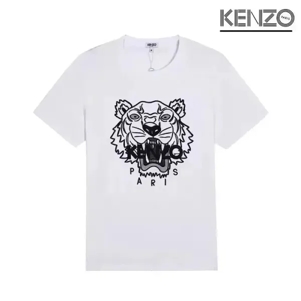 Kenzo Tiger Embroidered Black T-Shirt - 15