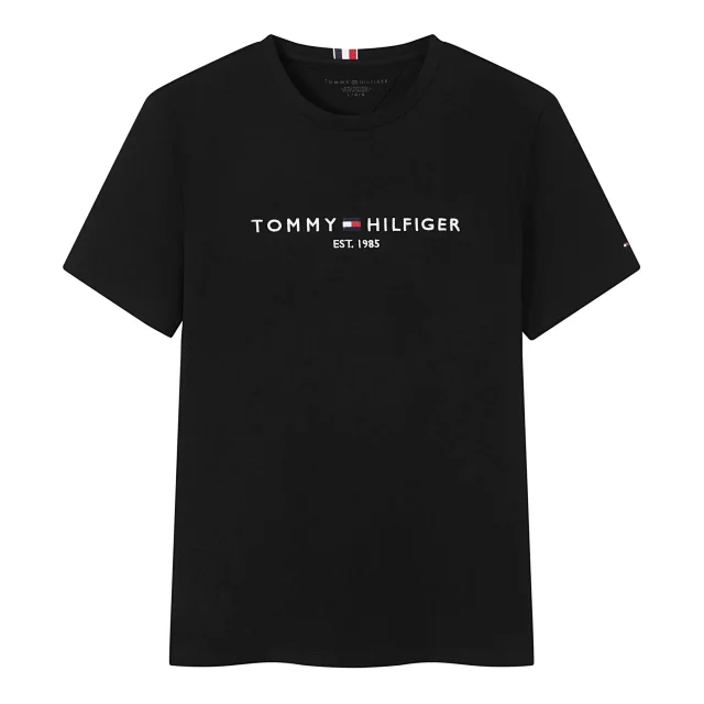 Tommy Hilfiger T-Shirts Short-Sleeve Crew-Neck Flag Logo product detail image 13