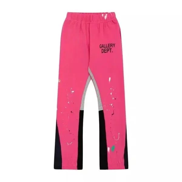 DEPT Paint-Splatter Sweatpants Gray - 16