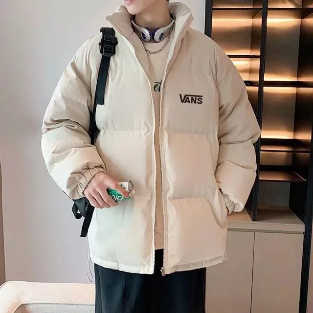 Balenciaga Down Jackets Stand-Collar Quilted Puffer Jacket product detail image 14