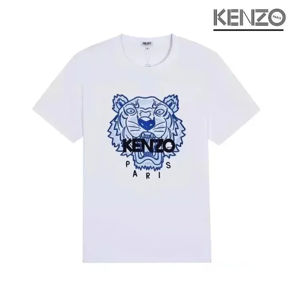 Kenzo Tiger Embroidered Black T-Shirt - 11